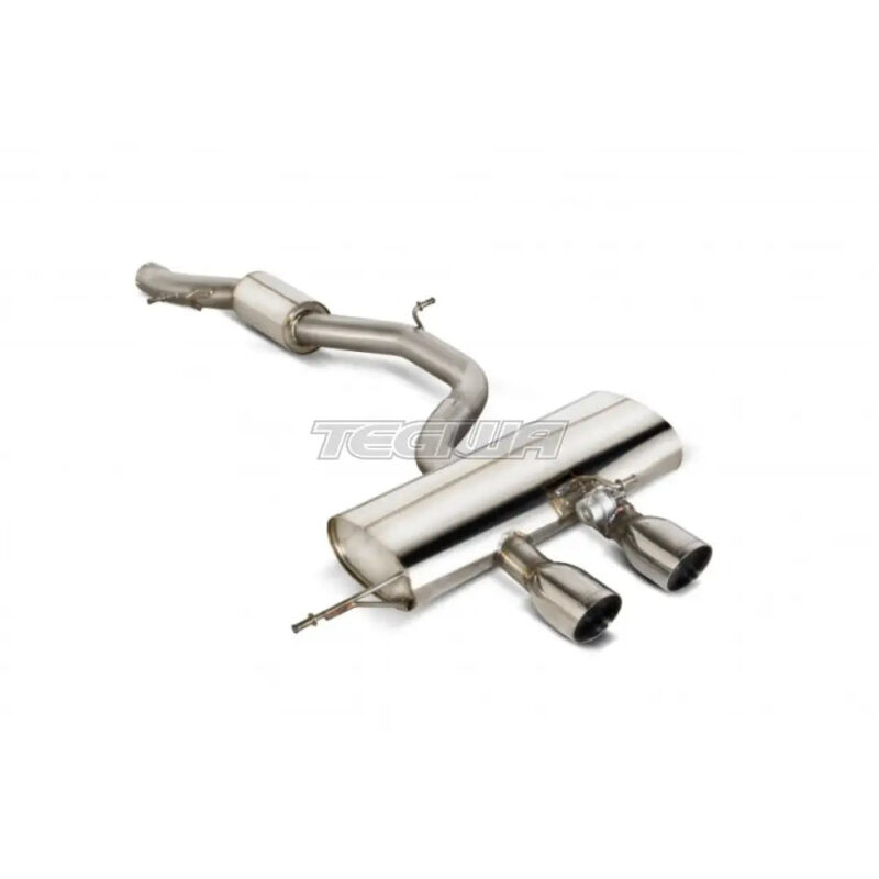 Forge Motorsport Scorpion Catalyst Back Exhaust with Resonator VW Golf Mk6 R 09-12
