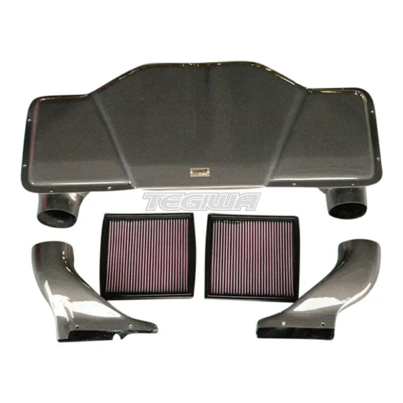 GruppeM Ram Air Intake System Audi RS6 Quattro 4BBCYF BCY 4.2 TWIN Turbo 03-05 - Image 2
