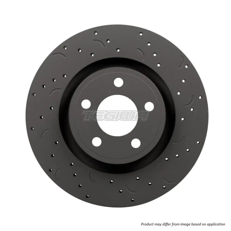 HAWK Performance Talon Slotted & Drilled Brake Discs Rear - HTC4693 - Image 2