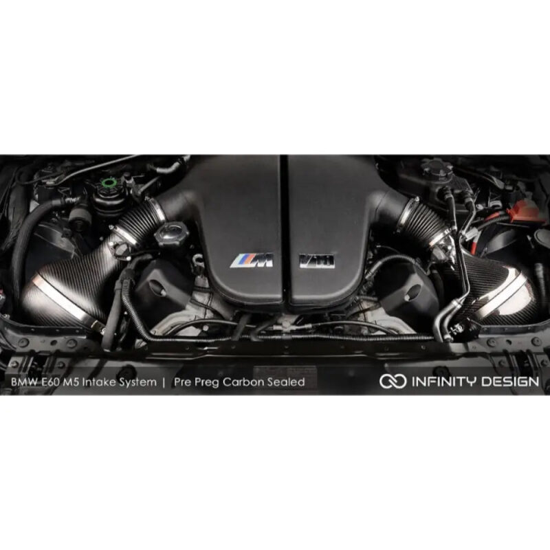 Infinity Design Carbon Fibre Intake System BMW E60 M5 S85 V10 - Image 5
