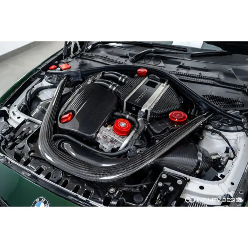 Infinity Design Carbon Fibre Intake System BMW F87 M2 Competition S55 - Image 5