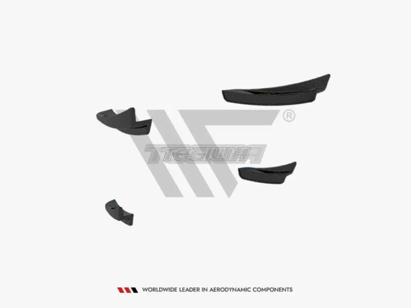 Maxton Design Carbon Fiber Front Bumper Wings Canards BMW 1-Series F40 M-Pack M135i - Image 7