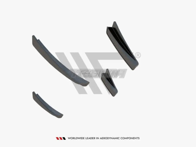 Maxton Design Carbon Fiber Front Bumper Wings Canards BMW 1-Series F40 M-Pack M135i - Image 6