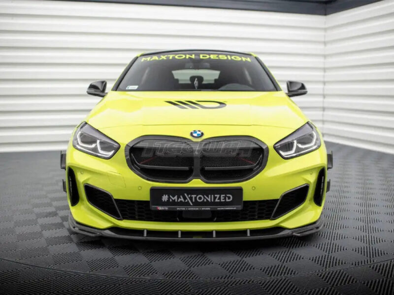 Maxton Design Carbon Fiber Front Bumper Wings Canards BMW 1-Series F40 M-Pack M135i - Image 3