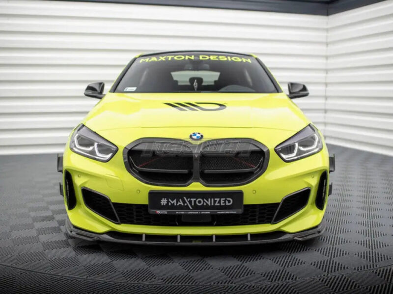 Maxton Design Carbon Fiber Front Splitter BMW 1-Series F40 M-Pack M135i - Image 3