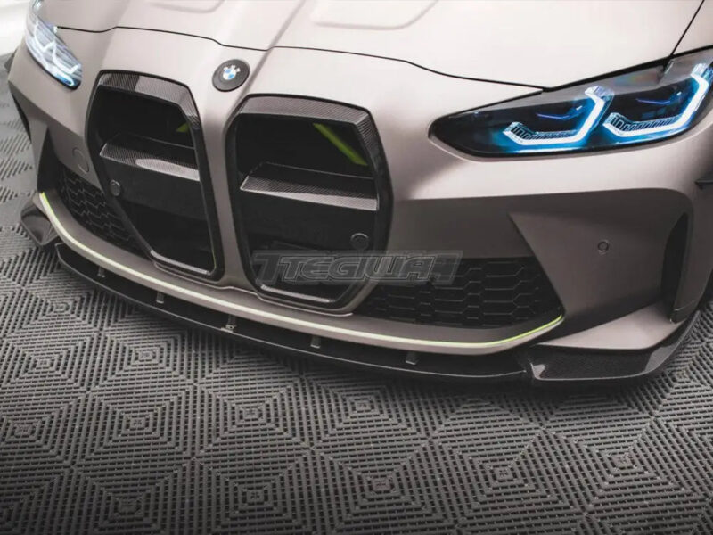 Maxton Design Carbon Fiber Front Splitter V.1 BMW M3 G80 - Image 6