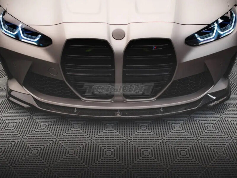Maxton Design Carbon Fiber Front Splitter V.2 BMW M3 G80 - Image 6