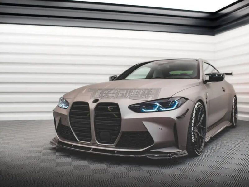 Maxton Design Carbon Fiber Front Splitter V.2 BMW M3 G80 - Image 3