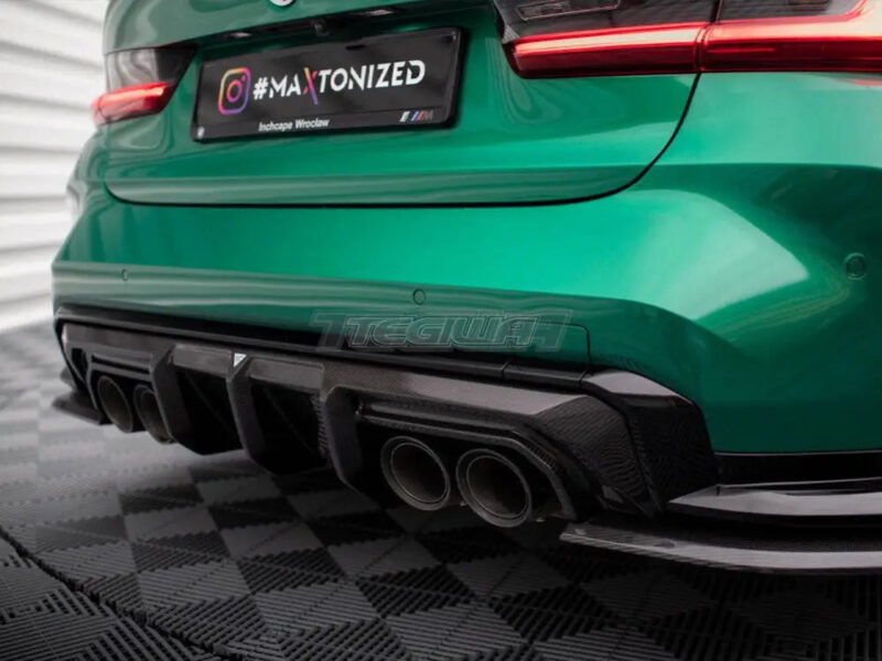 Maxton Design Carbon Fiber Rear Diffuser BMW M3 G80 - Image 11