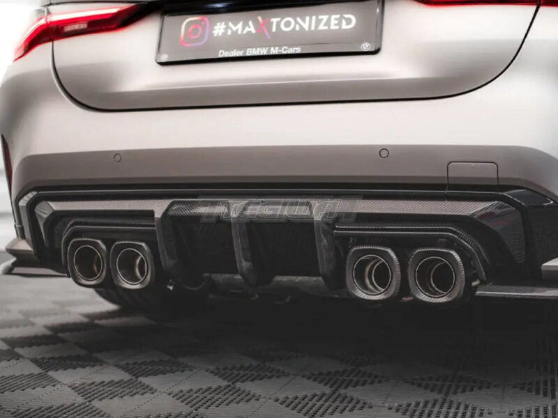 Maxton Design Carbon Fiber Rear Diffuser BMW M3 G80 - Image 9