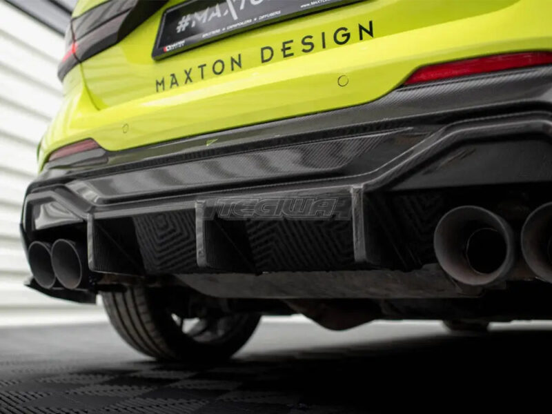 Maxton Design Carbon Fiber Rear Diffuser V.1 BMW 1-Series F40 M-Pack M135i - Image 6