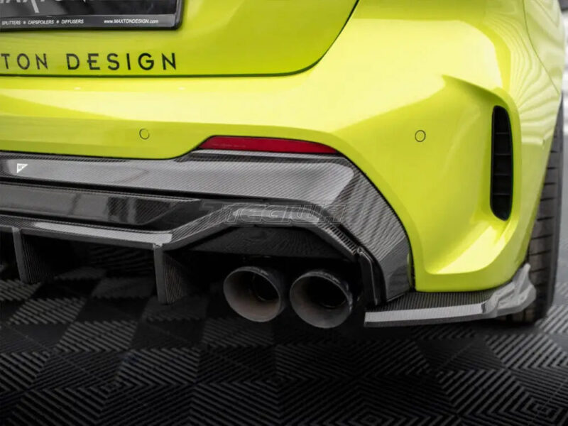Maxton Design Carbon Fiber Rear Diffuser V.1 BMW 1-Series F40 M-Pack M135i - Image 9