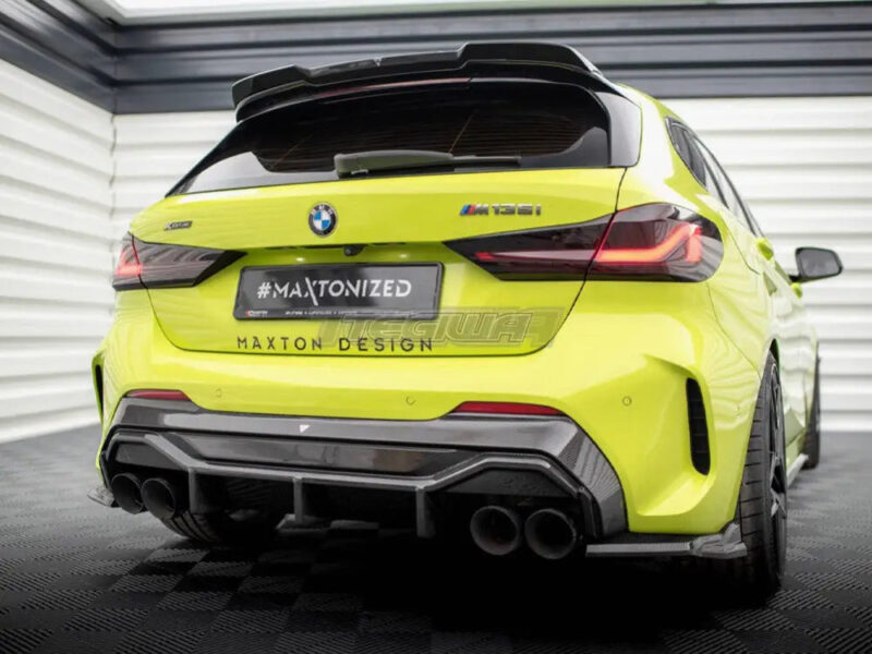 Maxton Design Carbon Fiber Rear Diffuser V.1 BMW 1-Series F40 M-Pack M135i - Image 2