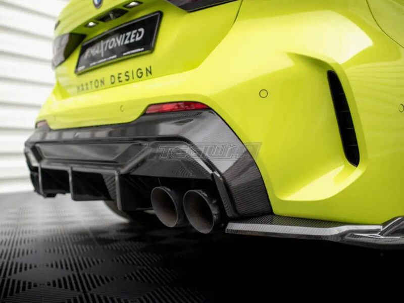 Maxton Design Carbon Fiber Rear Diffuser V.1 BMW 1-Series F40 M-Pack M135i - Image 7