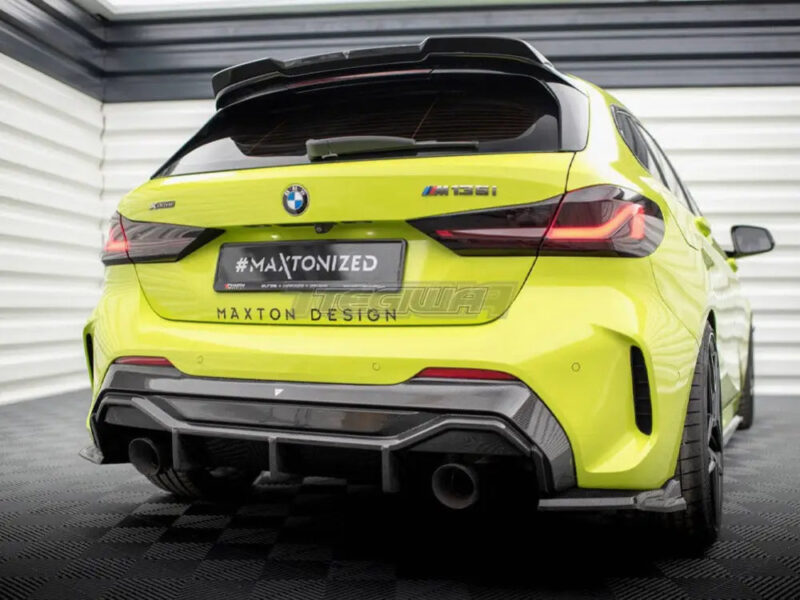 Maxton Design Carbon Fiber Rear Diffuser V.2 BMW 1-Series F40 M-Pack M135i - Image 2