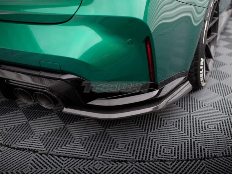Maxton Design Carbon Fiber Rear Side Splitters BMW M3 G80 - Image 5