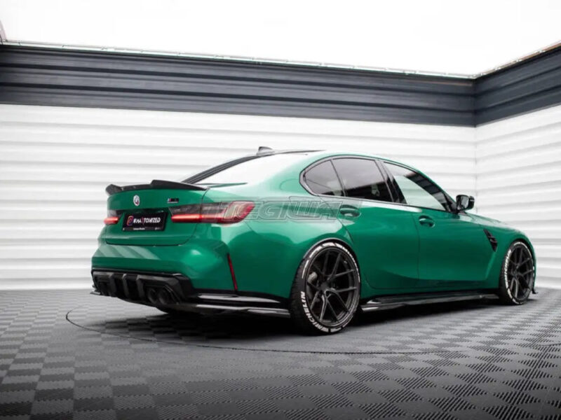 Maxton Design Carbon Fiber Rear Side Splitters BMW M3 G80 - Image 3