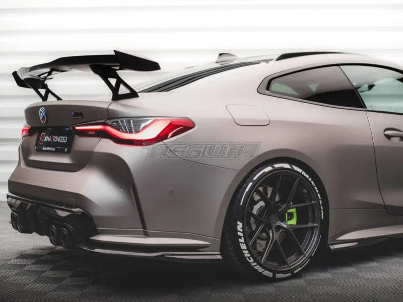 Maxton Design Carbon Fiber Rear Side Splitters BMW M4 G82 - Image 4