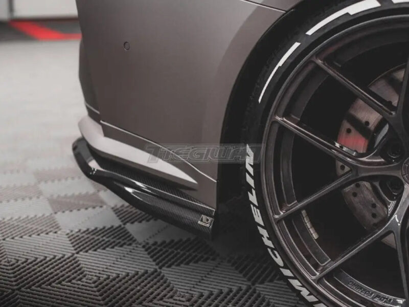 Maxton Design Carbon Fiber Rear Side Splitters BMW M4 G82 - Image 8
