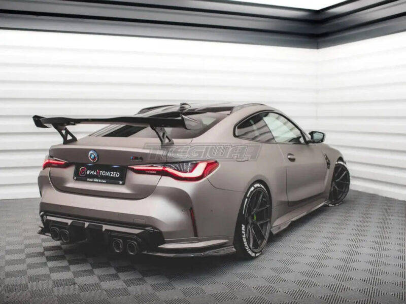 Maxton Design Carbon Fiber Rear Side Splitters BMW M4 G82 - Image 2