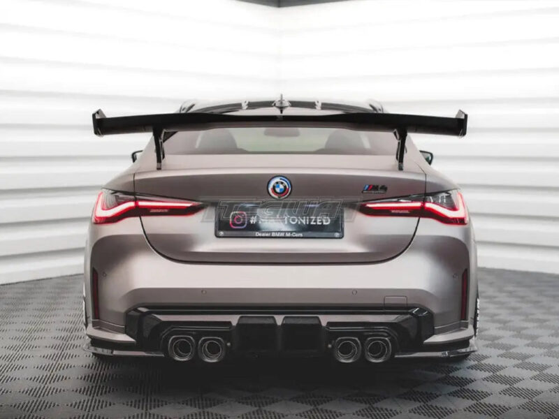 Maxton Design Carbon Fiber Rear Side Splitters BMW M4 G82 - Image 3