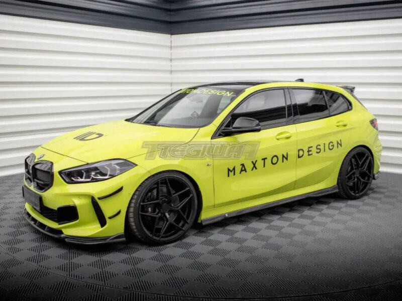 Maxton Design Carbon Fiber Side Skirts BMW 1-Series F40 M-Pack M135i - Image 2