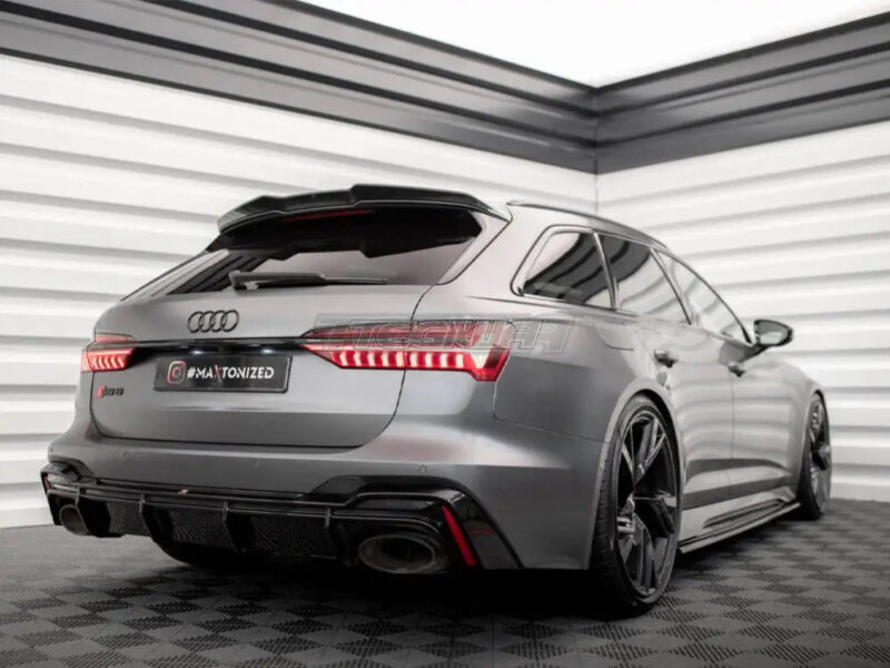 Maxton Design Carbon Fiber Tailgate Spoiler Audi RS6 C8 - Image 2