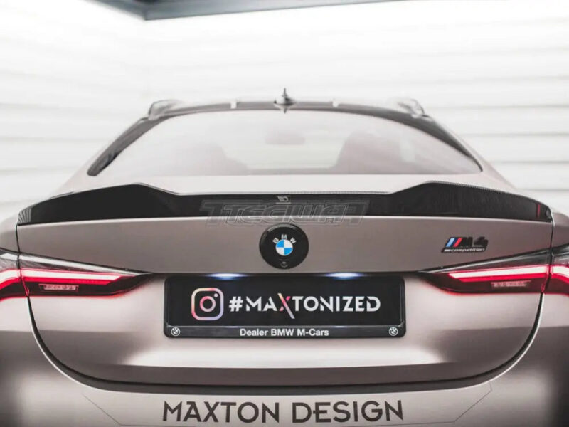 Maxton Design Carbon Fiber Tailgate Spoiler BMW M4 G82 - Image 4