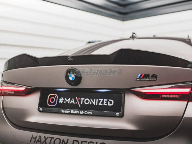 Maxton Design Carbon Fiber Tailgate Spoiler BMW M4 G82 - Image 5