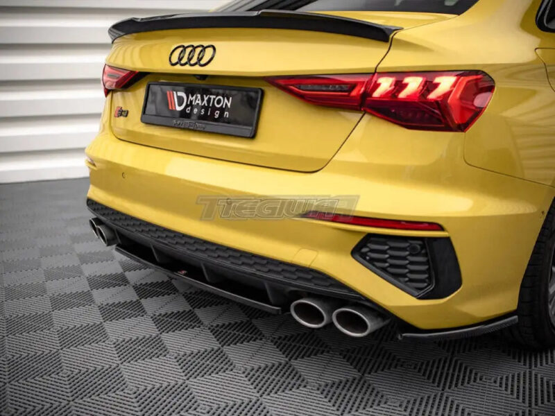 Maxton Design Central Rear Splitter Audi S3 Sedan 8Y 2020- - Image 4