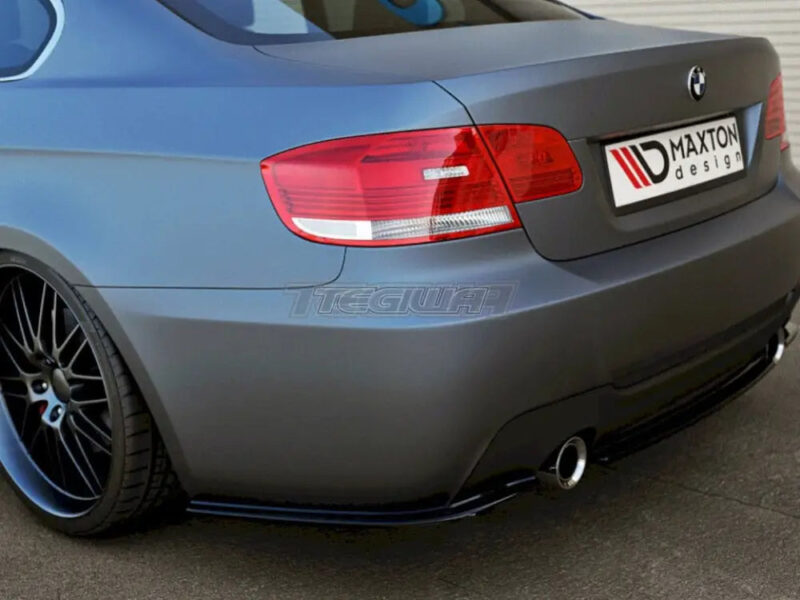 Maxton Design Central Rear Splitter BMW 3-Series E92 M-sport 09-09 - Image 2