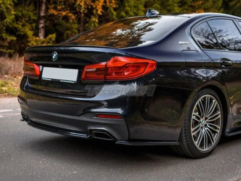 Maxton Design Central Rear Splitter BMW 5-Series G30 G31 M-sport 17-20 - Image 3