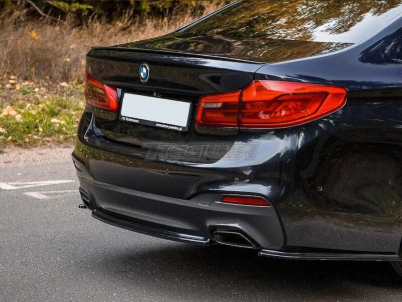 Maxton Design Central Rear Splitter BMW 5-Series G30 G31 M-sport 17-20 - Image 4
