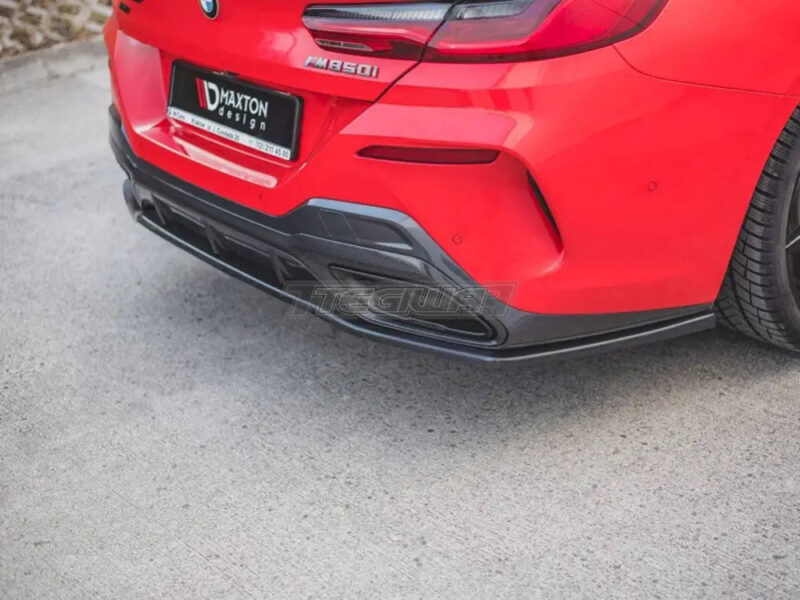 Maxton Design Central Rear Splitter BMW 8-Series Coupe M-pack G15 2018- - Image 3