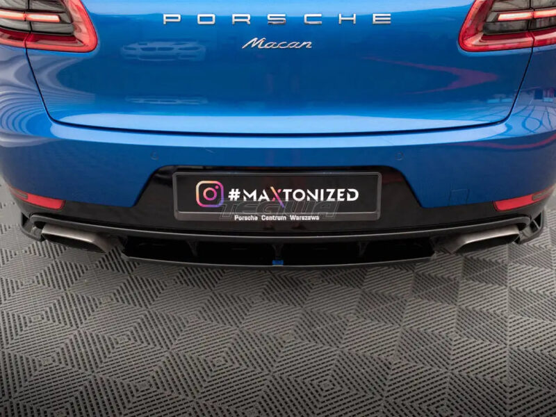Maxton Design Central Rear Splitter Porsche Macan Mk1 - Image 3