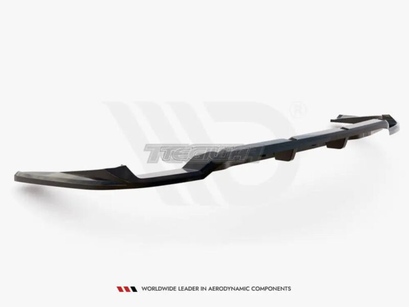 Maxton Design Central Rear Splitter Vertical Bars Audi RS6 Avant C6 - Image 6