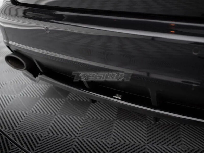 Maxton Design Central Rear Splitter Vertical Bars Audi RS6 Avant C6 - Image 4