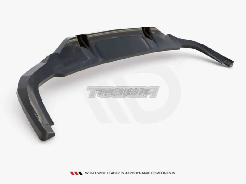 Maxton Design Central Rear Splitter Vertical Bars Audi SQ5 Sportback Mk2 Facelift - Image 7