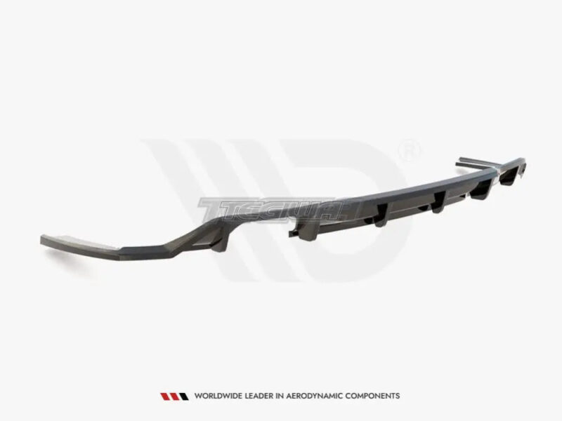 Maxton Design Central Rear Splitter Vertical Bars BMW 2-Series M-Pack F22 - Image 6