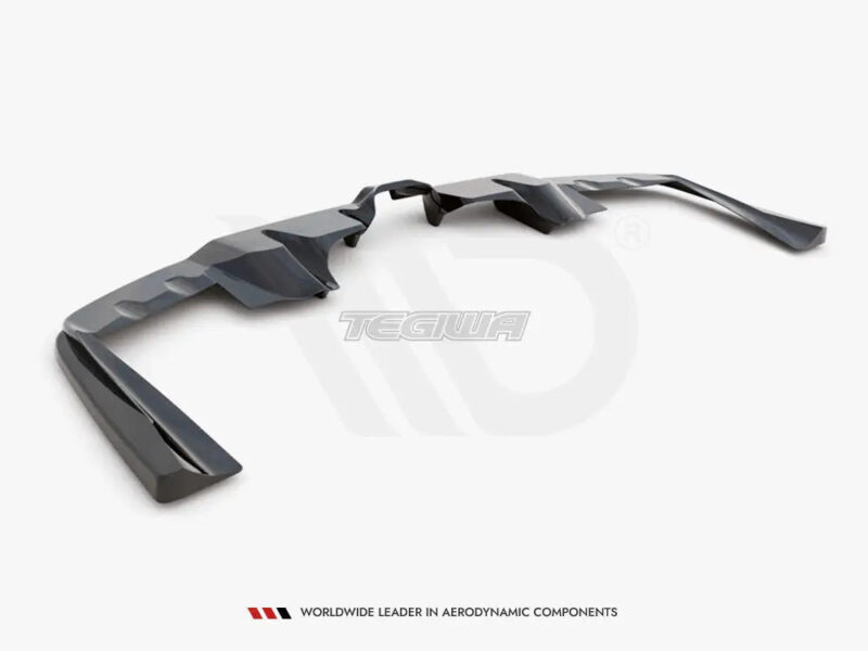 Maxton Design Central Rear Splitter Vertical Bars Mercedes AMG GLE Coupe C167 2019- - Image 3