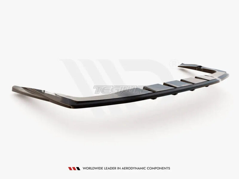 Maxton Design Central Rear Splitter Vertical Bars Mercedes AMG GT 63S 4-door Coupe Aero - Image 5