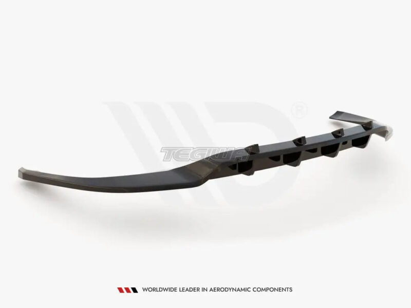Maxton Design Central Rear Splitter Vertical Bars Porsche Panamera E-Hybrid 971 - Image 7