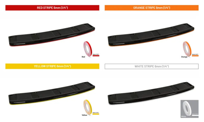 Maxton Design Central Rear Splitter Volkswagen Golf MK7 GTI Clubsport 16-17 - Image 7