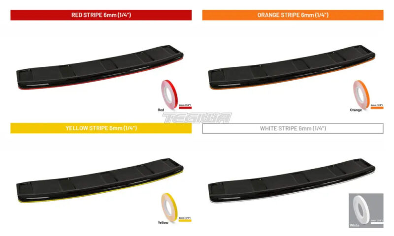 Maxton Design Central Rear Splitter Volkswagen Golf MK7 R Estate Without A Vertical BAR 13-16 - Image 7