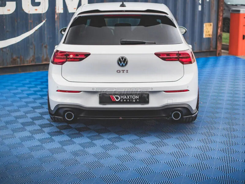 Maxton Design Central Rear Splitter Volkswagen Golf MK8 GTI 2020- - Image 2