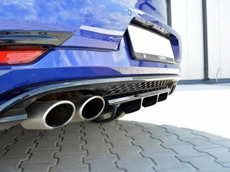 Maxton Design Central Rear Splitter Volkswagen Golf VII R Facelift 2017- - Image 4