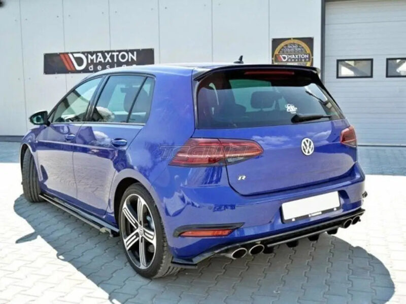 Maxton Design Central Rear Splitter Volkswagen Golf VII R Facelift 2017- - Image 2