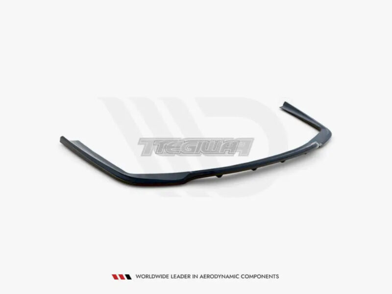 Maxton Design Central Rear Splitter W Vertical Bars BMW 7-Series M-pack G11 15-18 - Image 4