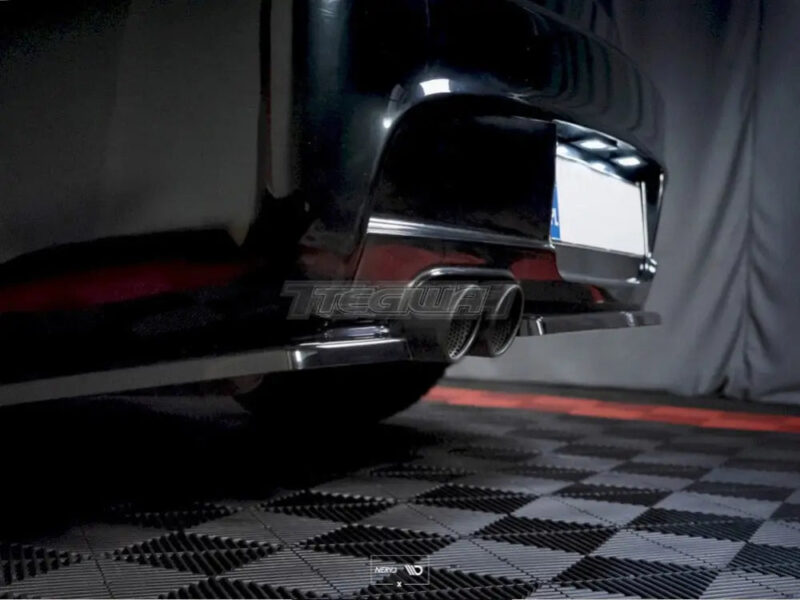 Maxton Design Central Rear Splitter Without Vertical Bars BMW 1-Series E81 E87 M-sport Facelift 09-11 - Image 3