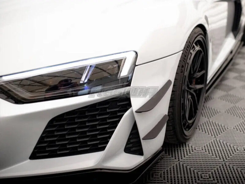 Maxton Design Front Bumper Wings Canards Audi R8 Mk2 Facelift - Image 6